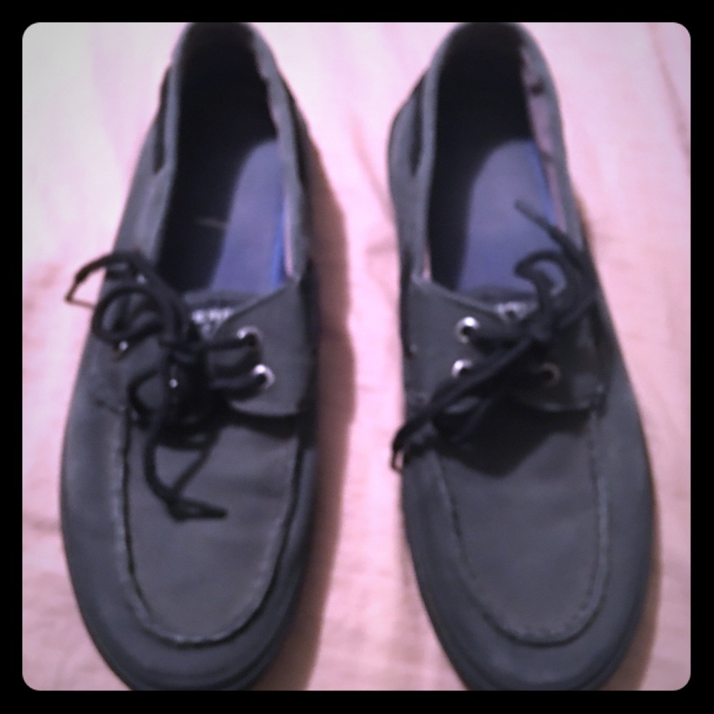 Grey men’s Sperry dress shoes size 10.5
